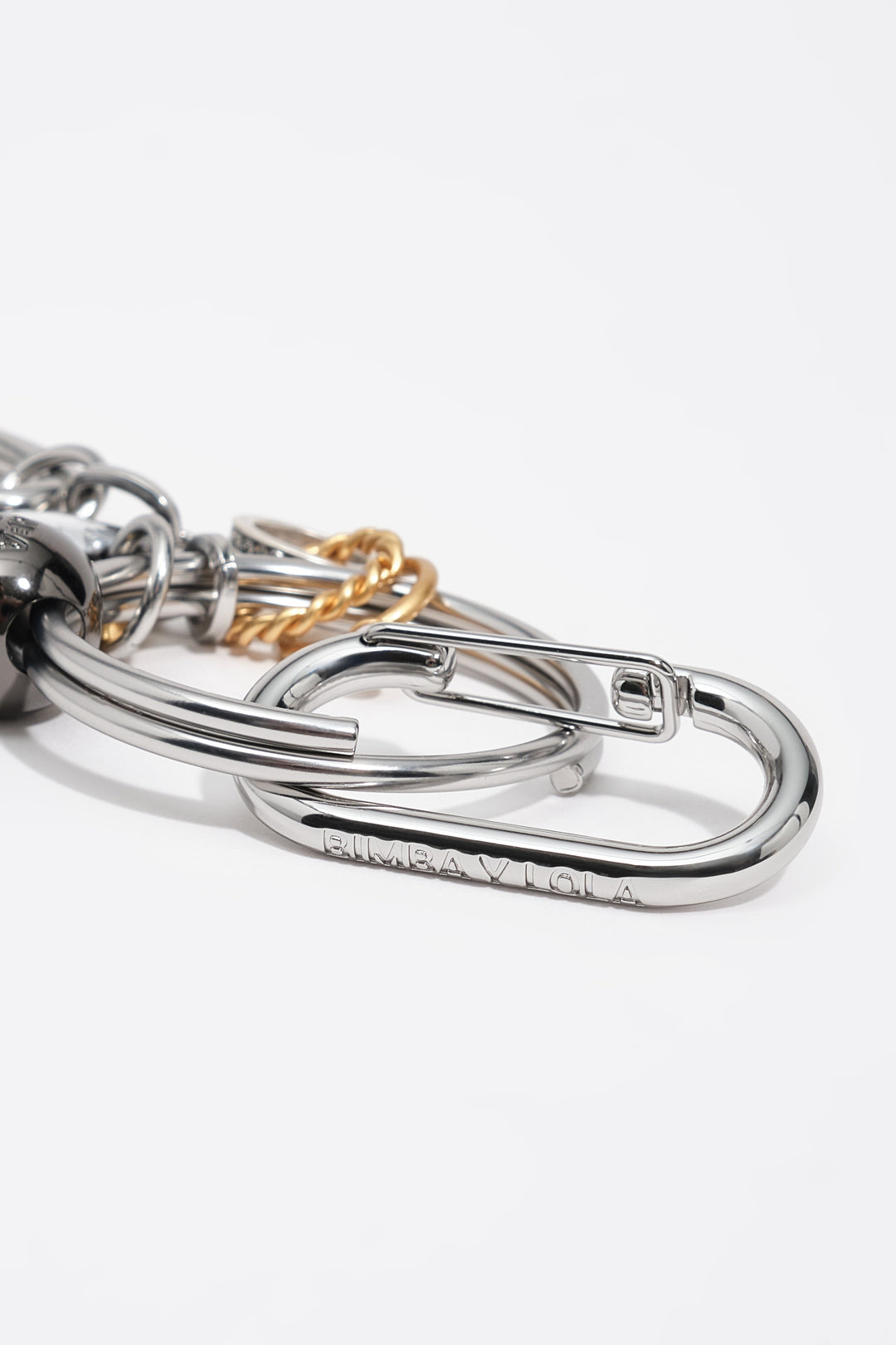 Metal multi-key key ring