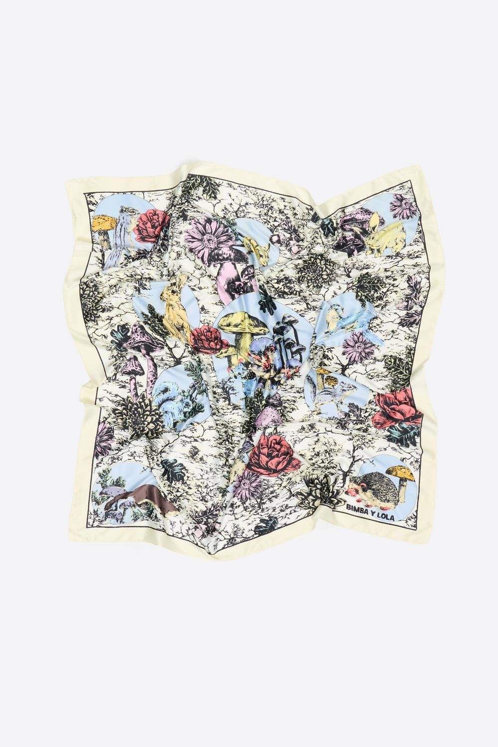 Ivory forest scarf