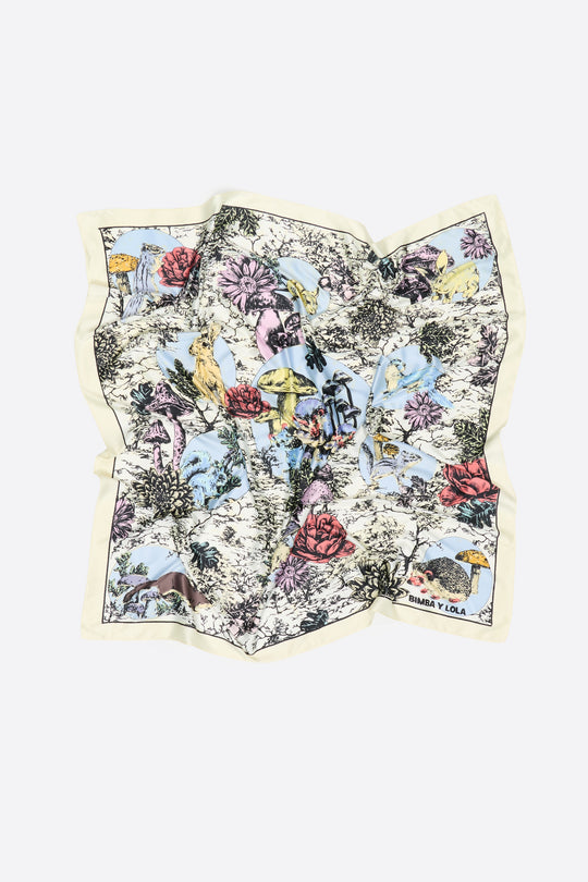 Ivory forest scarf