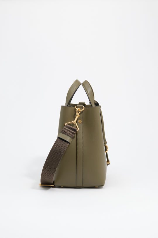 Large cactus leather Chihuahua bag