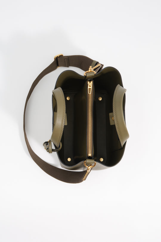 Large cactus leather Chihuahua bag