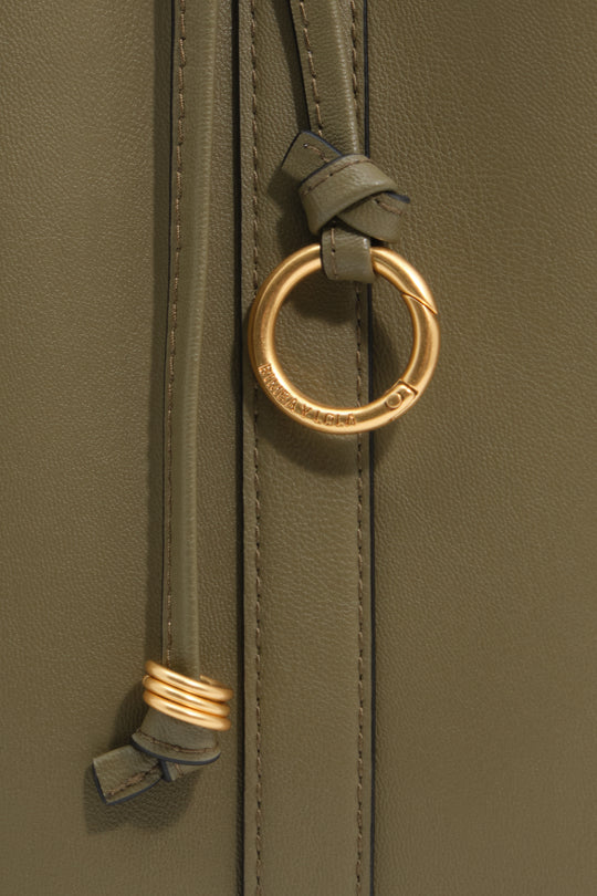 Large cactus leather Chihuahua bag
