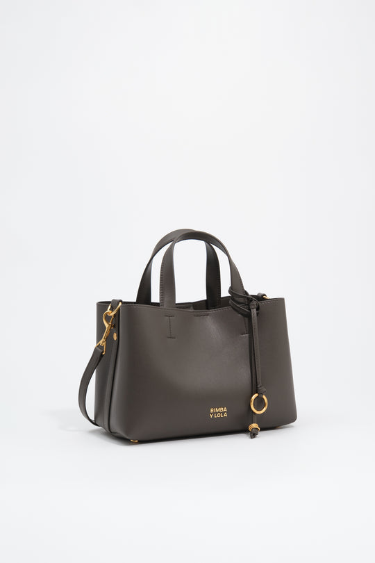 Medium elephant leather Chihuahua tote bag