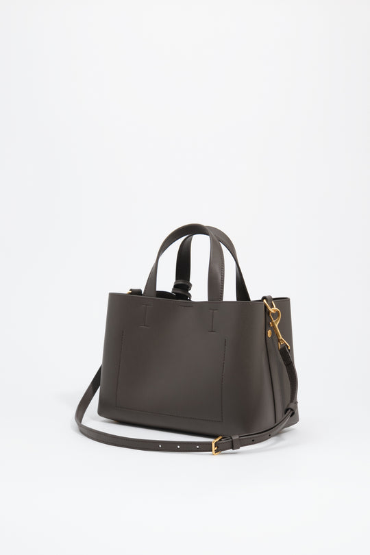 Medium elephant leather Chihuahua tote bag