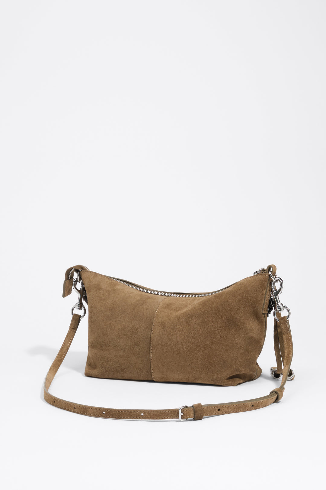 Medium olive suede Madrid bag