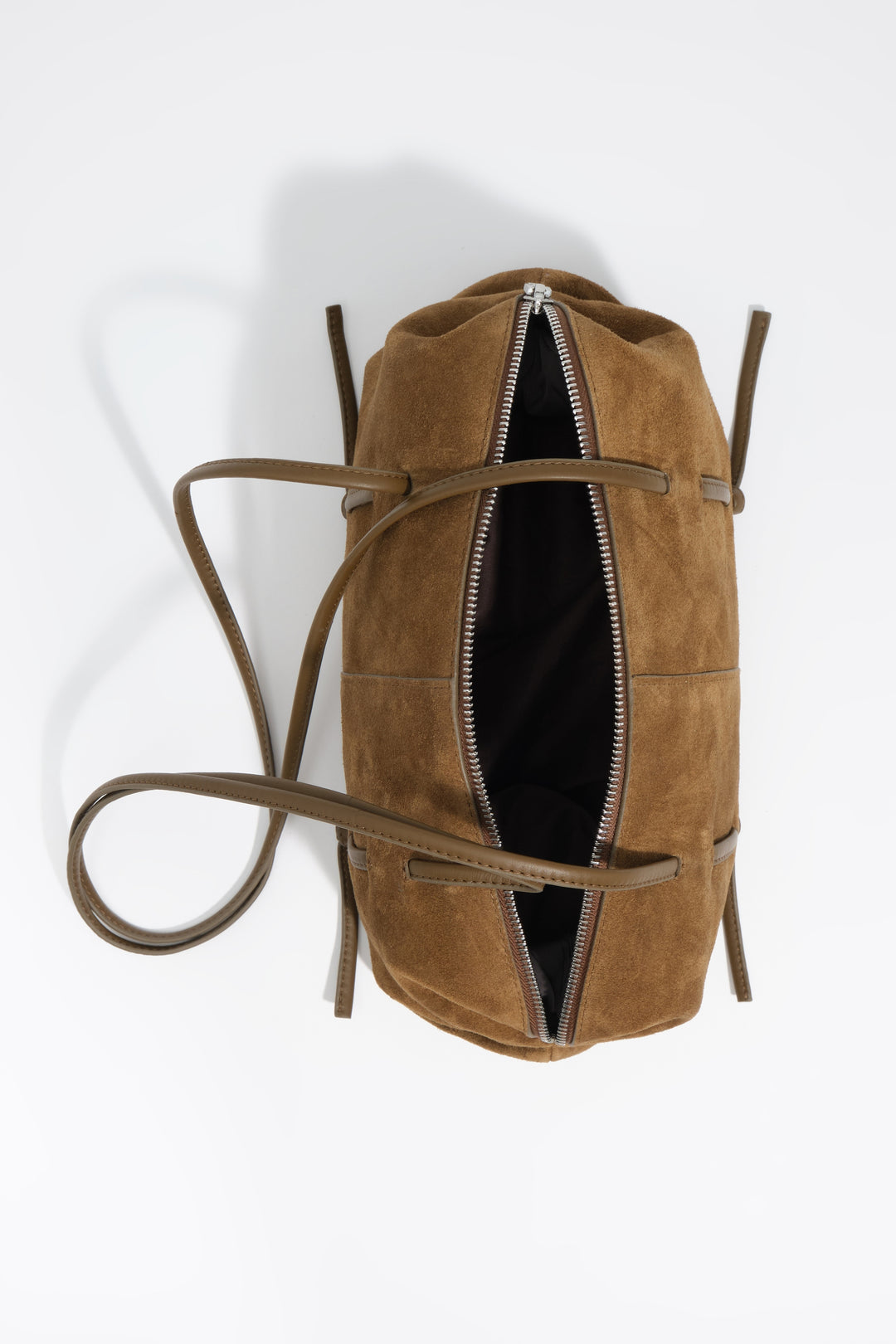 Olive suede Lolita bag