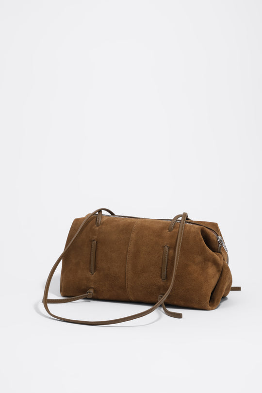 Olive suede Lolita bag