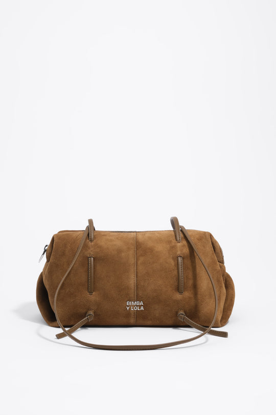 Olive suede Lolita bag