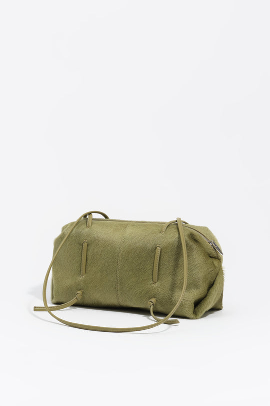 Green fur Lolita bag