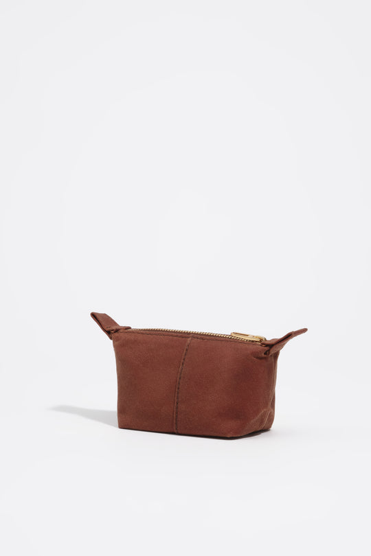 Rust coated Trapecio coin purse