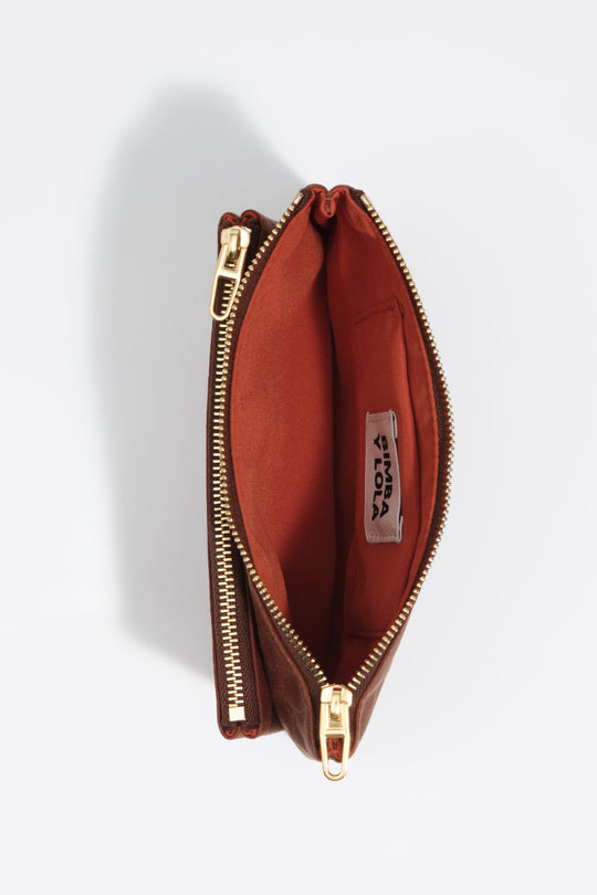 Rust coated Pocket purse