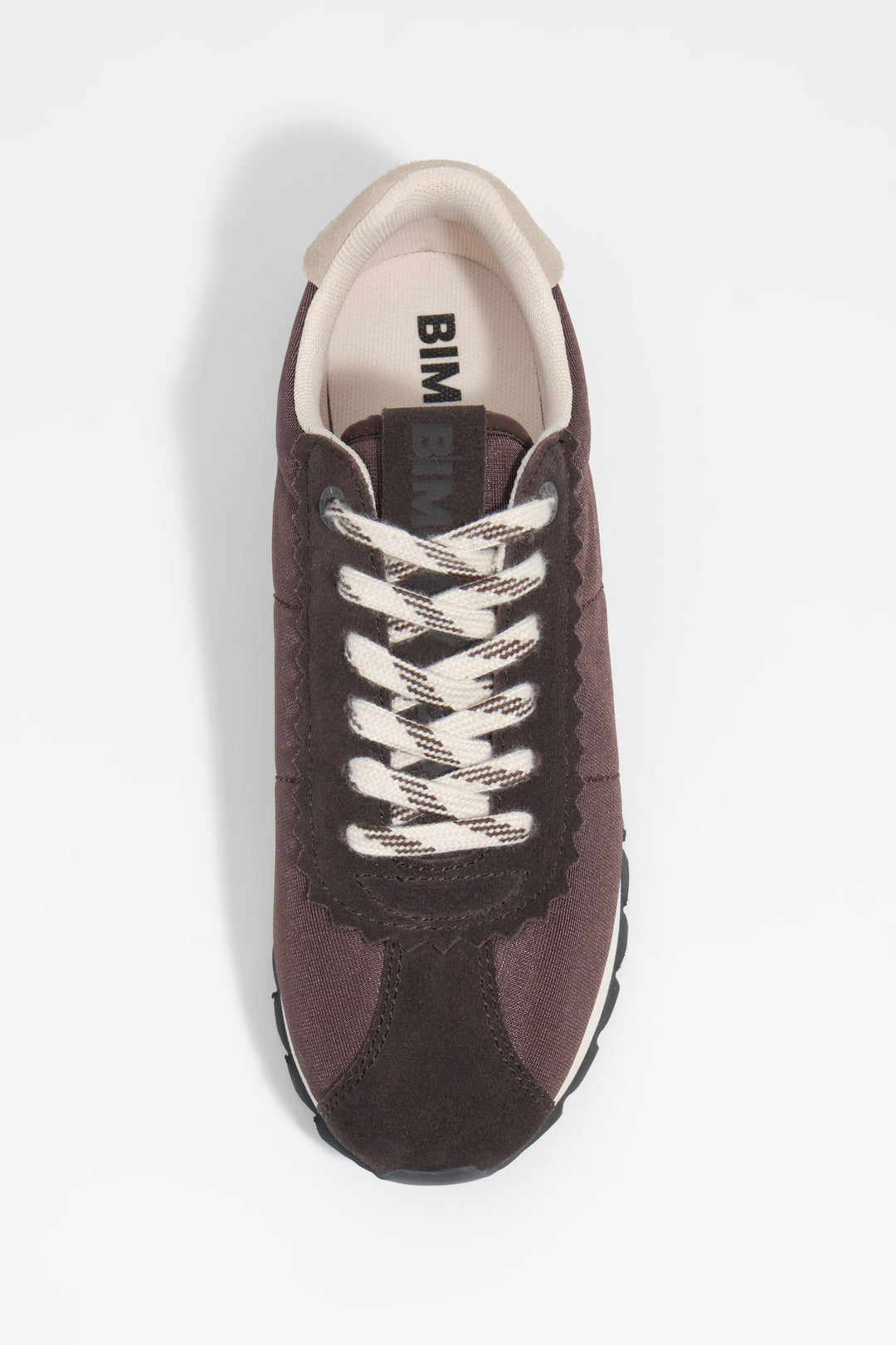 Dark brown 13 18 retro sneaker