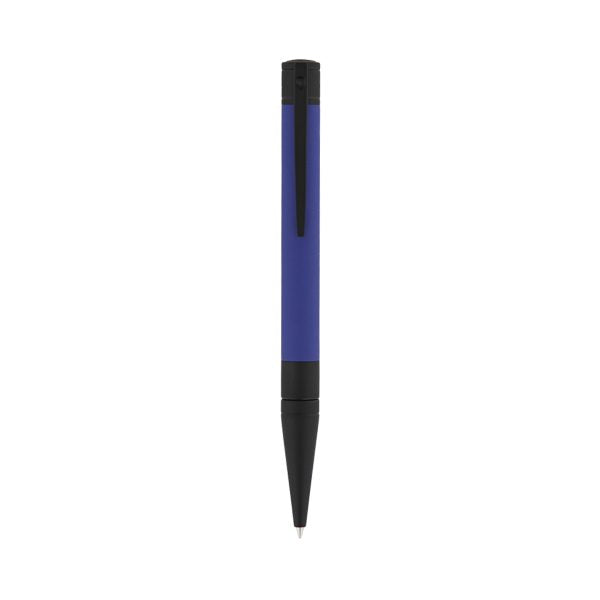 D-Initial Ocean Blue And Matt Black Ballpoint Pen - 265002