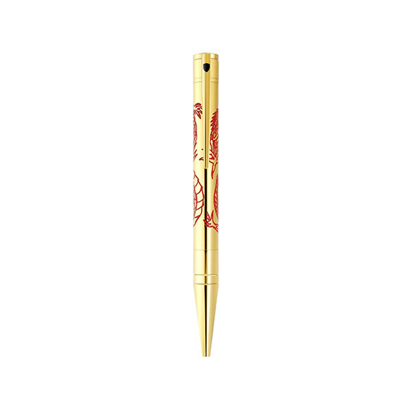 D Initial Ballpoint Pen Dragon Gold - 265026