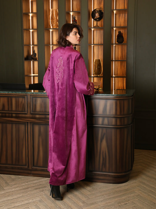 The Velvet Letter Abaya - 29519 - MYHOLDAL LEBANON