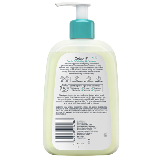 Cetaphil Gentle Exfoliating Sa Cleanser 473Ml