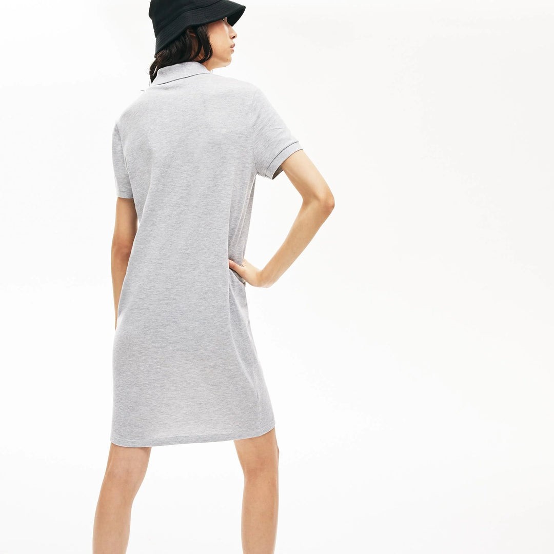 Women's Cotton Pique Buttoned Polo Dress - EF5468