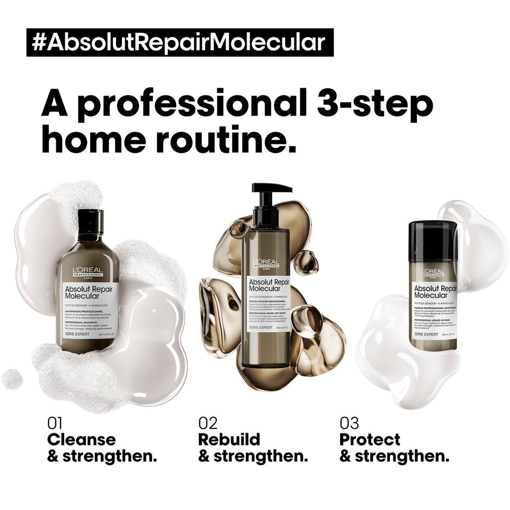 Absolut Repair Molecular Sulfate-Free Molecular Repairing Shampoo for damaged hair 300 ML