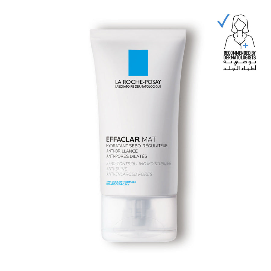 La Roche-Posay Effaclar MAT Mattifying Moisturizer for Oily Skin 40ml - MYHOLDAL LEBANON