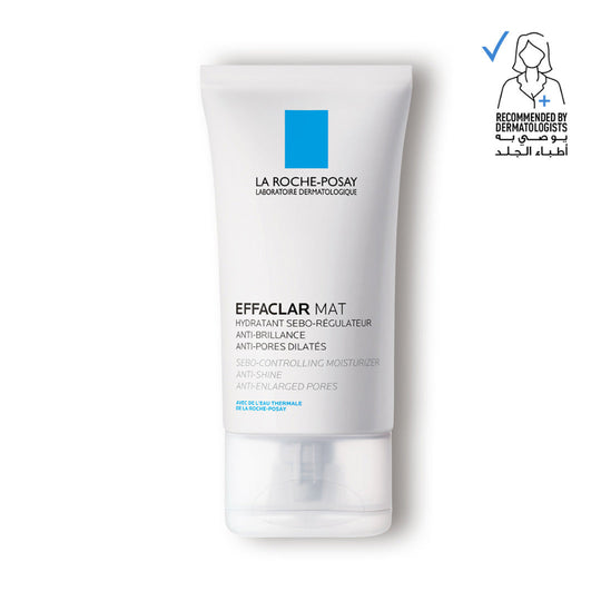 La Roche-Posay Effaclar MAT Mattifying Moisturizer for Oily Skin 40ml - MYHOLDAL LEBANON