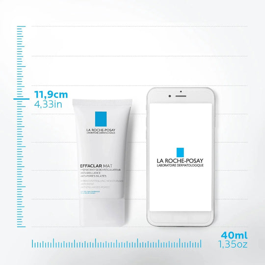 La Roche-Posay Effaclar MAT Mattifying Moisturizer for Oily Skin 40ml - MYHOLDAL LEBANON