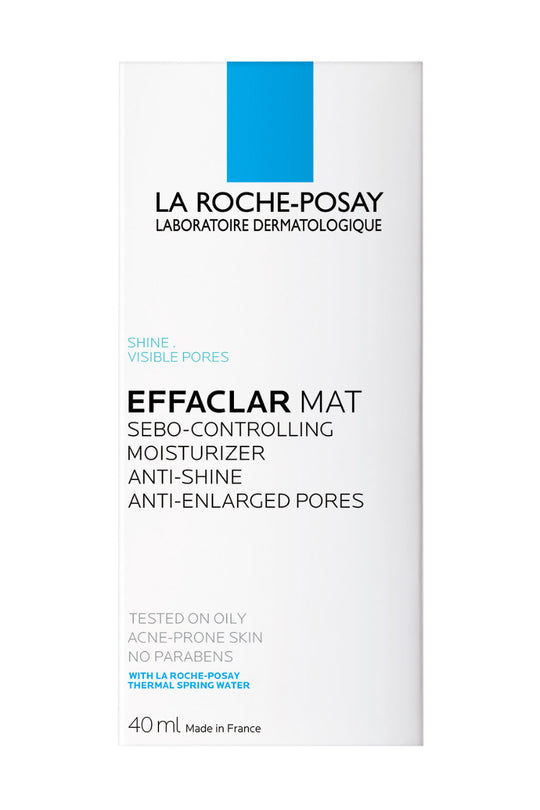 La Roche-Posay Effaclar MAT Mattifying Moisturizer for Oily Skin 40ml - MYHOLDAL LEBANON
