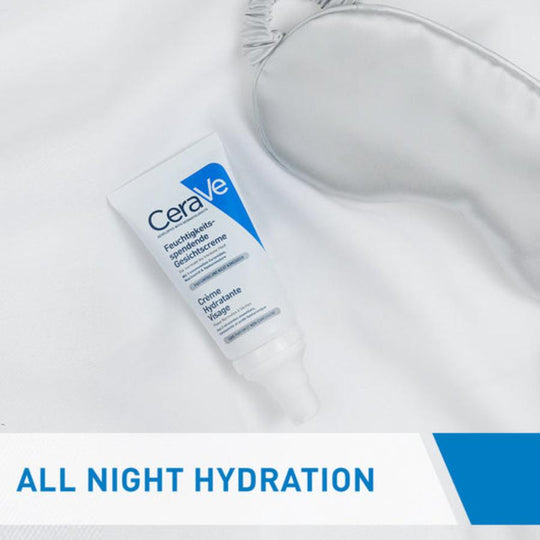 Cerave PM Facial Moisturizing Lotion Night Cream with Hyaluronic Acid 52Ml