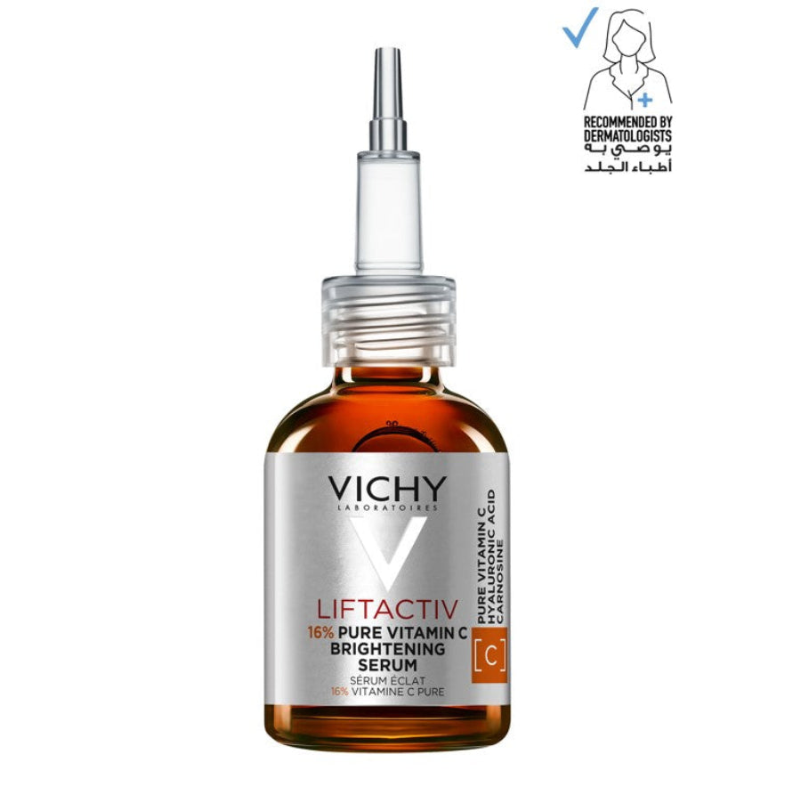 Vichy Liftactiv Vitamin C 16% Serum for Anti Aging & Brightening 20ml - MYHOLDAL LEBANON