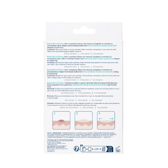 CeraVe Blemish Barrier Patches With 3 Essential Ceramides and Niacinamide 22pcs