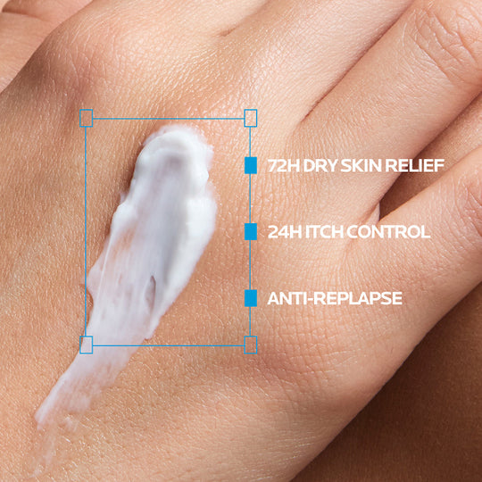 La Roche-Posay LIPIKAR Balm AP+Max Triple-Action Balm with Neurobioma for Ultra-Dry to Atopic Eczema-Prone Skin 75ML