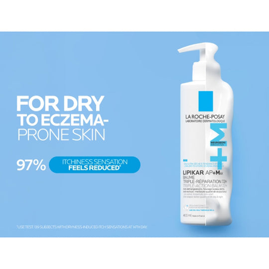 La Roche Posay LIPIKAR Balm AP+Max Triple-action balm with Neurobioma for ultra-dry to atopic eczema-prone skin 400ml