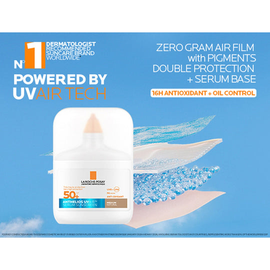 La Roche Posay Anthelios UVAIR Daily SPF50+ Medium Complexion 50ml