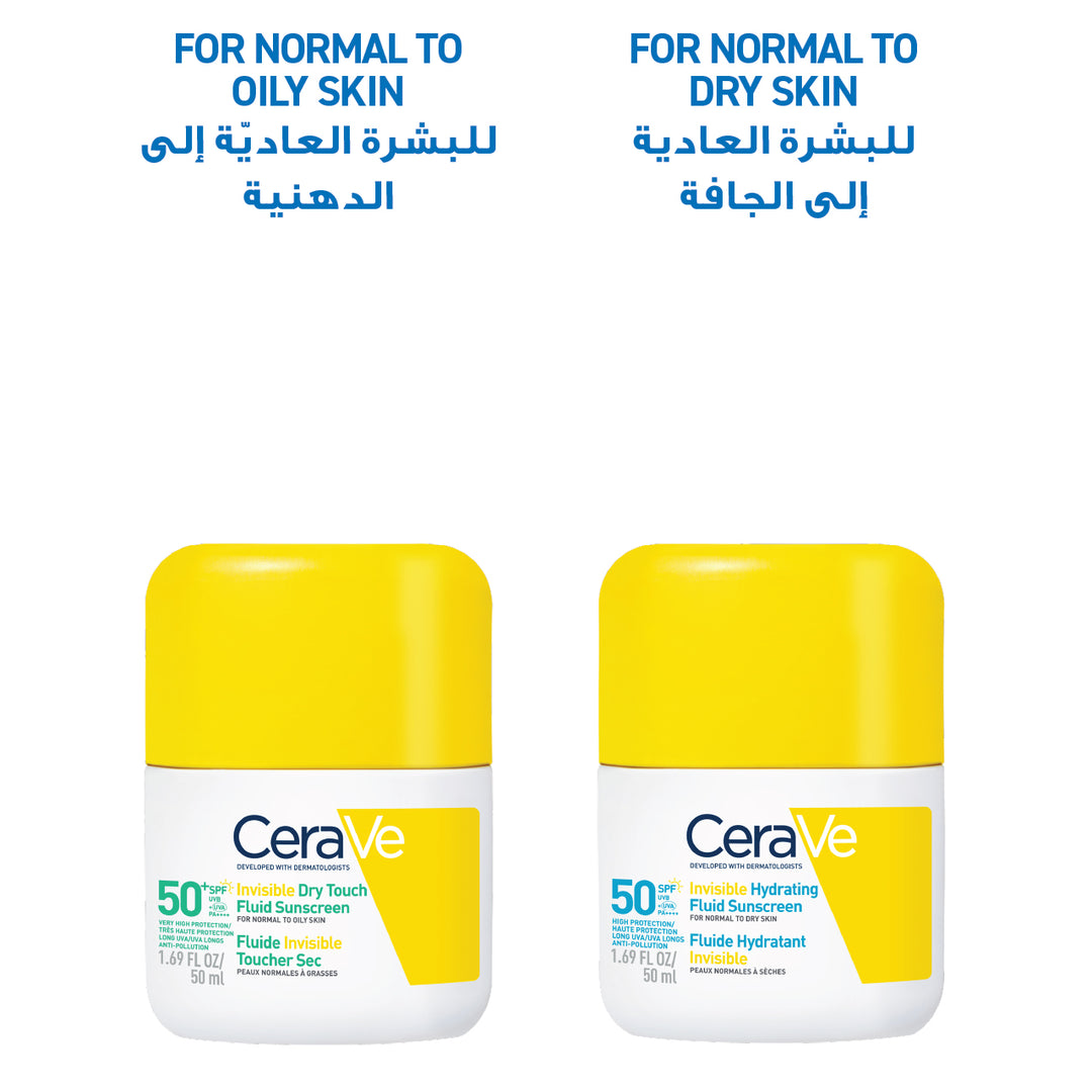 CeraVe Invisible Dry Touch Fluid Sunscreen SPF 50+
50 ml