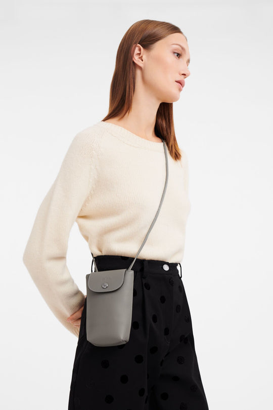 Le Pliage Xtra Phone case with leather lace  -  34178987