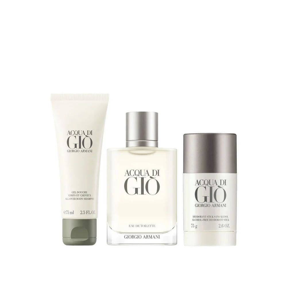 Acqua di Giò Pour Homme Eau de Toilette 3-Piece Gift Set