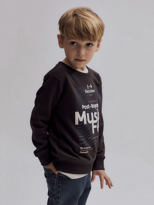 Sweatshirt for Boys 'Music Fest', Dark Grey