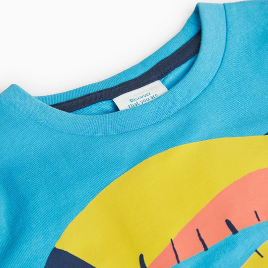 Knit t-Shirt for baby boy -BCI - 398044