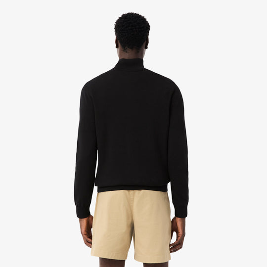 Zipped High Neck Cotton Sweater - AH1980 - MYHOLDAL LEBANON