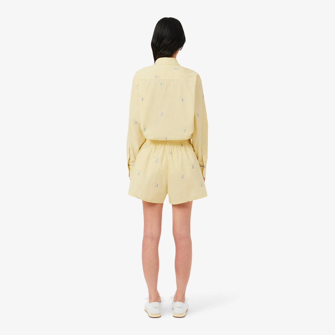 Cotton Poplin Jacquard Boxer Shorts - FF1034