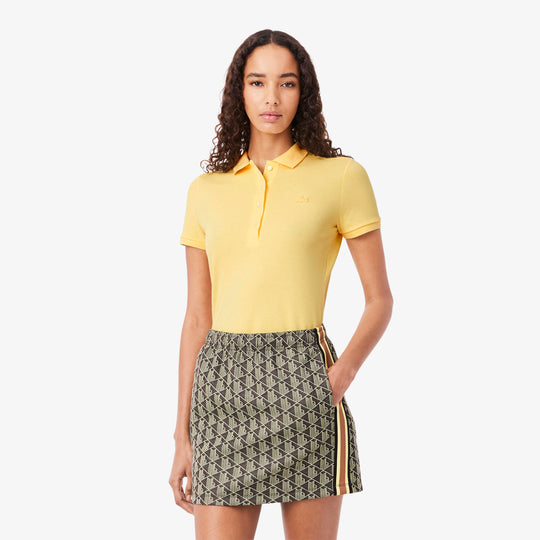 Women's Lacoste Slim fit Stretch Cotton Pique Polo Shirt - PF5462