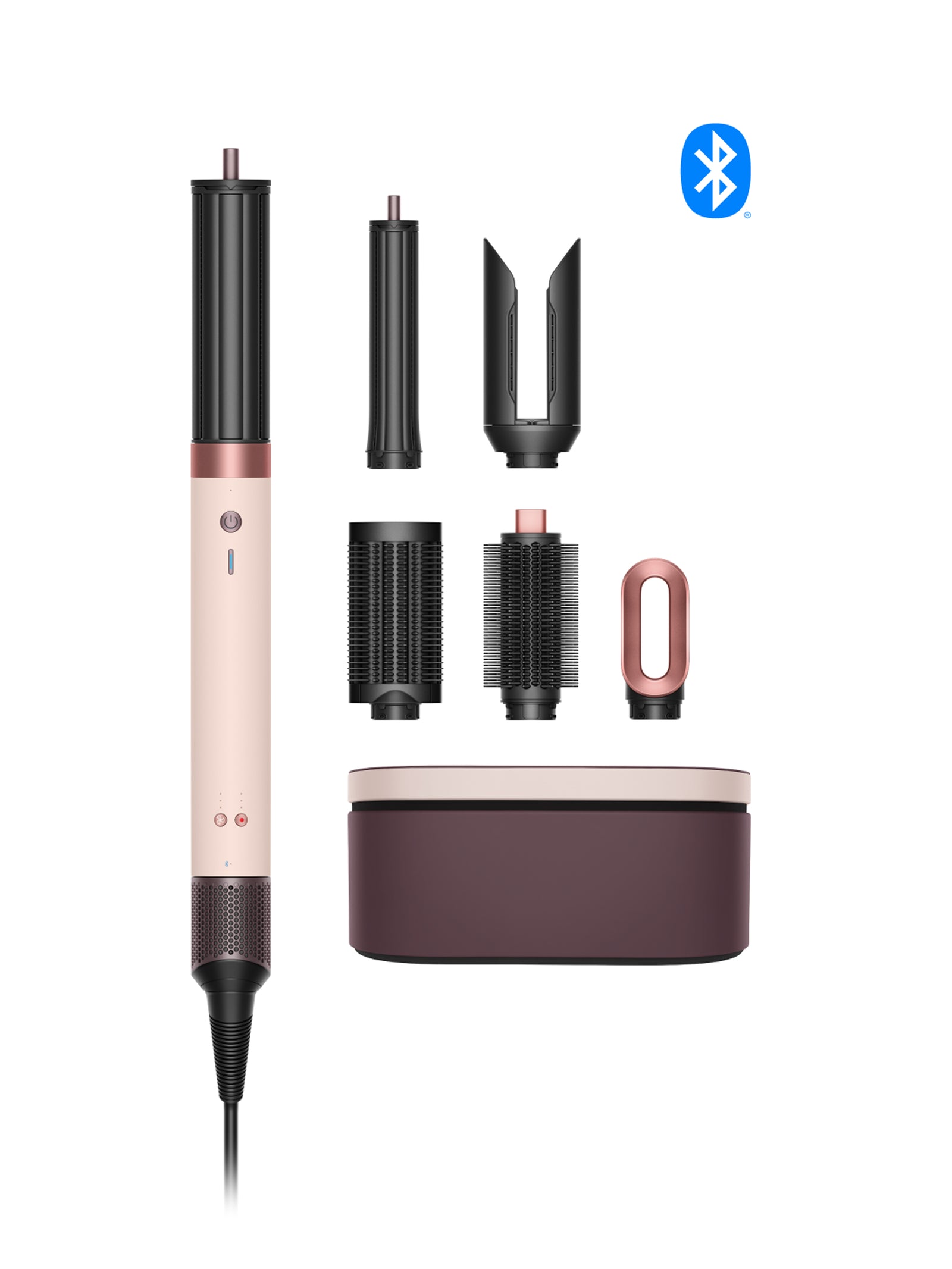 Airwrap Co-anda2x™ Multi-styler and Dryer - Straight+Wavy (Ceramic pink/Rose gold)