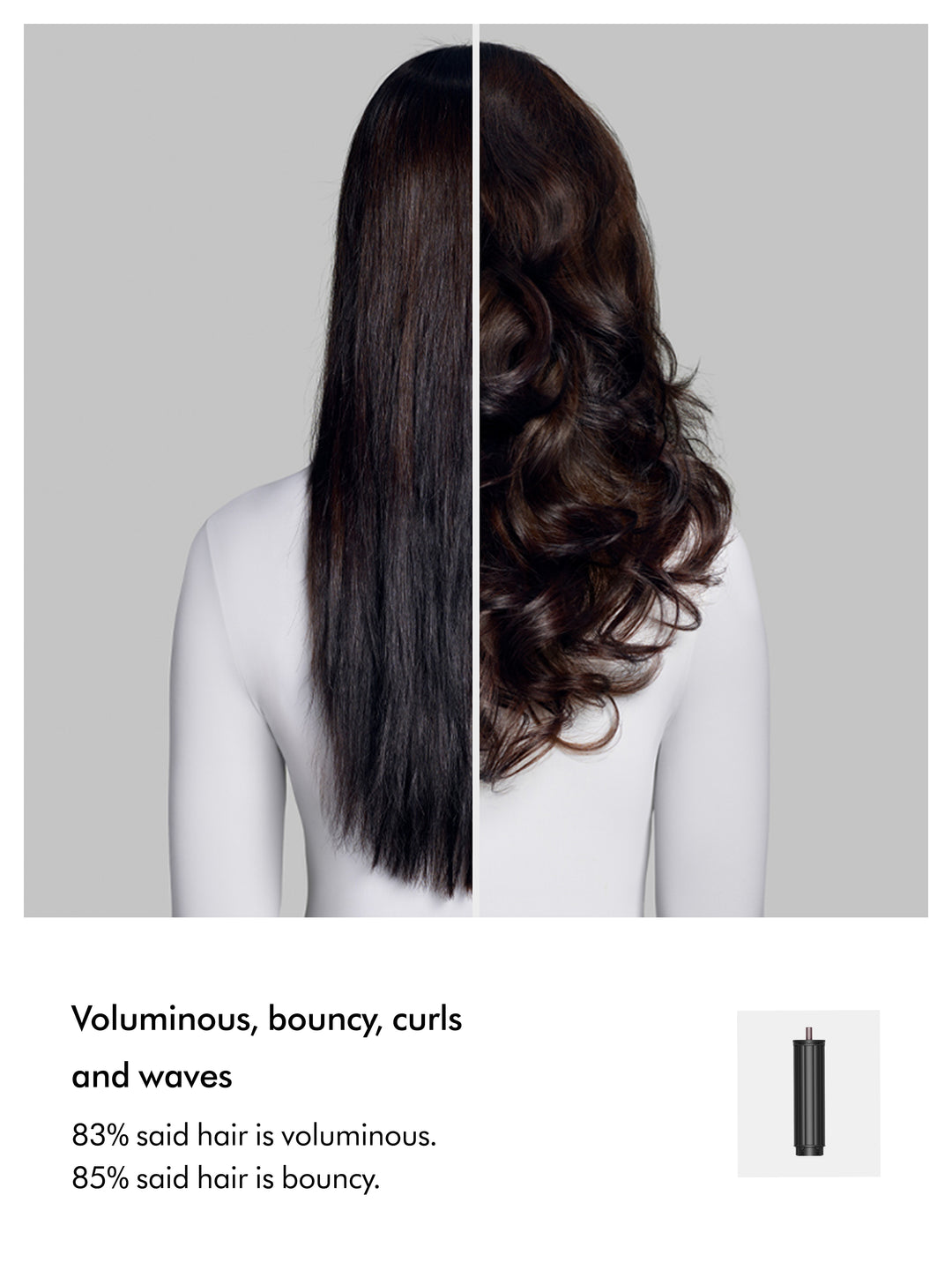 Airwrap Co-anda2x™ Multi-styler and Dryer - Straight+Wavy (Ceramic pink/Rose gold)