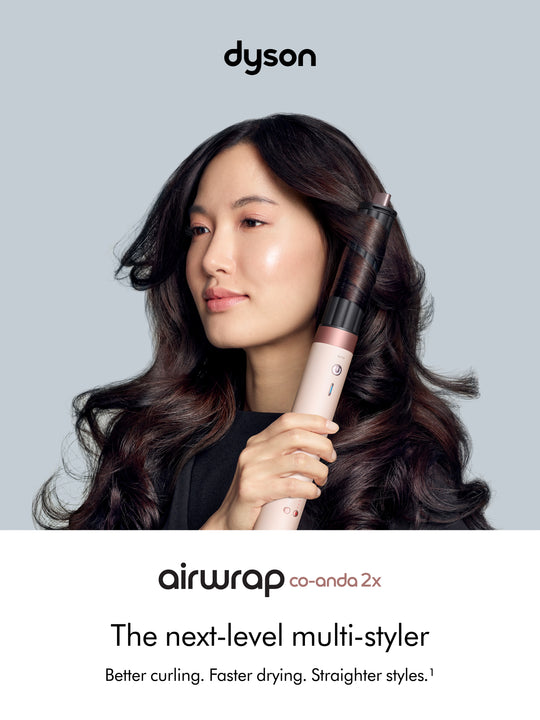 Airwrap Co-anda2x™ Multi-styler and Dryer - Straight+Wavy (Ceramic pink/Rose gold)
