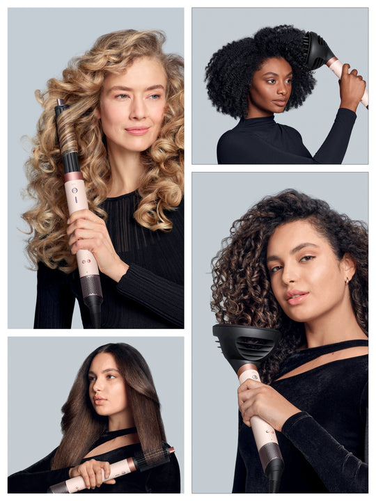 Co-anda2x™ multi-styler and dryer - Curly to Coily (Ceramic pink/Rose gold)