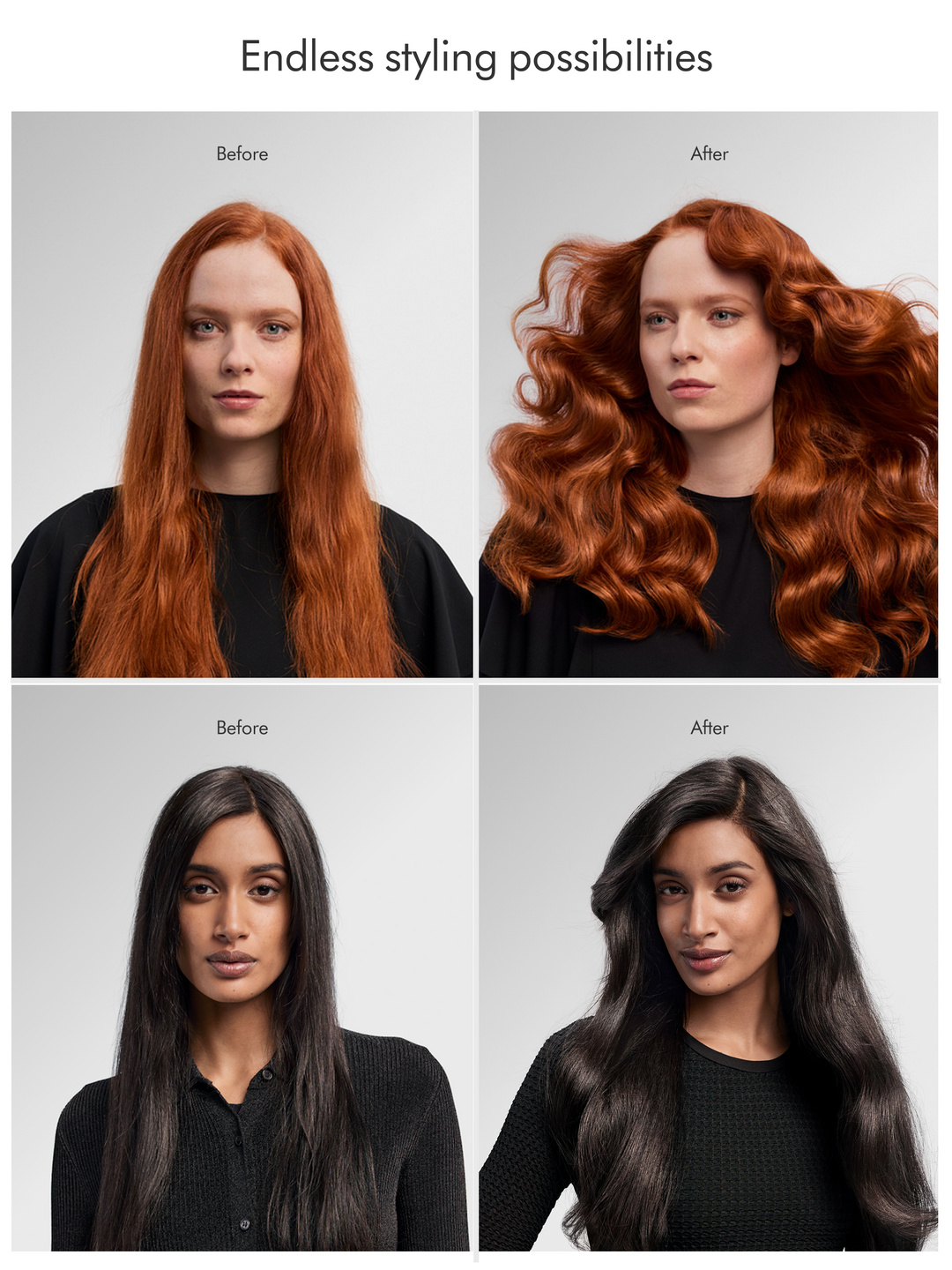 Airwrap i.d.™ multi-styler and dryer - Straight to Wavy (Ceramic pink and Rose gold) - MYHOLDAL LEBANON