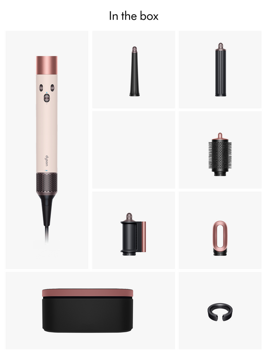 Airwrap i.d.™ multi-styler and dryer - Straight to Wavy (Ceramic pink and Rose gold) - MYHOLDAL LEBANON
