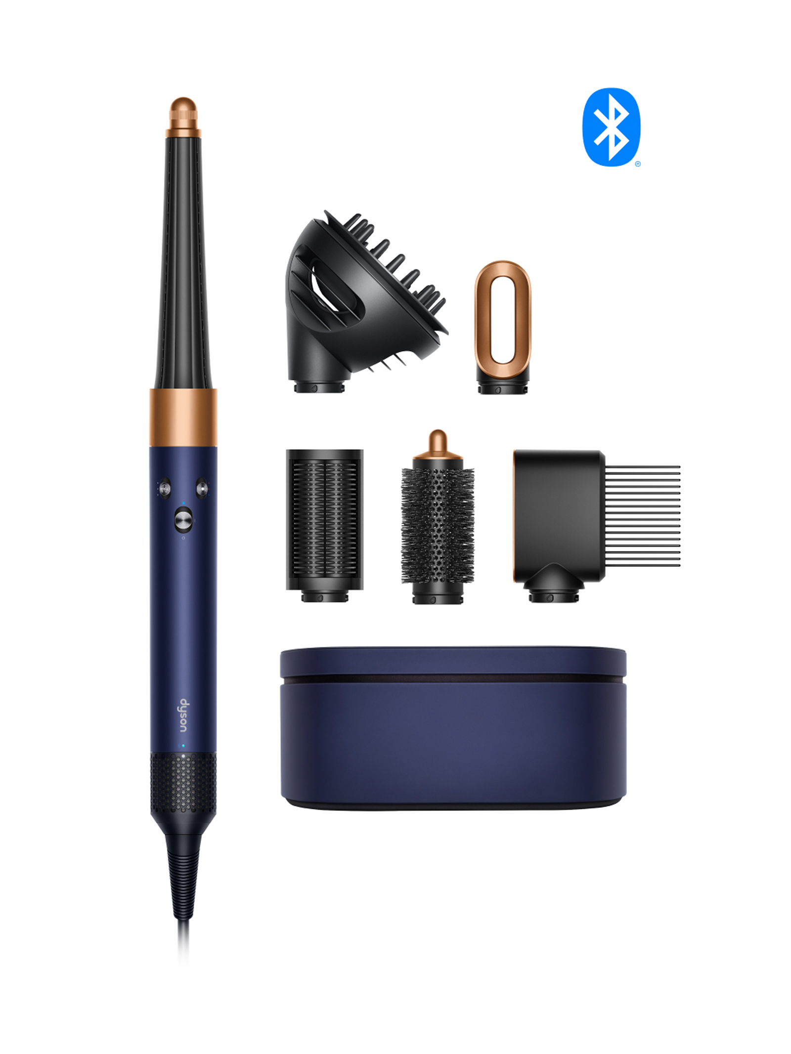 Dyson Airwrap i.d.™ multi-styler and dryer Curly + Coily (Prussian Blue/Rich Copper)