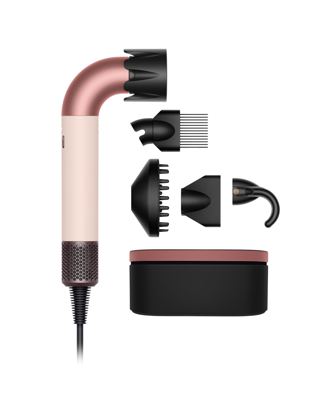Supersonic r™ hair dryer – Straight+Wavy (Ceramic pink/Rose gold)