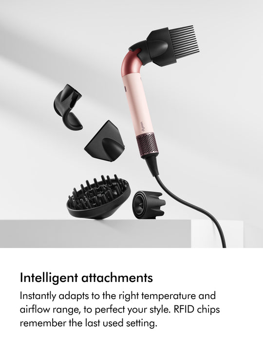 Supersonic r™ hair dryer – Curly+Coily (Ceramic pink/Rose gold)