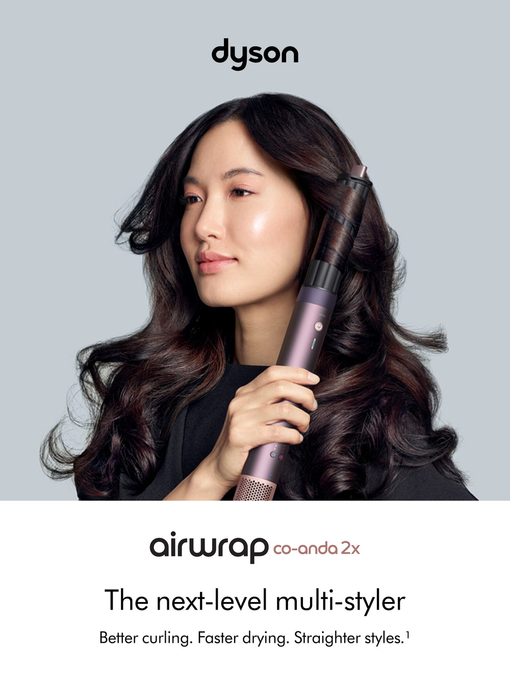 Co-anda2x™ multi-styler and dryer - Straight+Wavy (Jasper Plum)